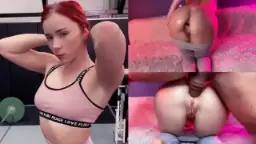 Bokep Trainer Hard Ass Fuckes and Facefuckes after Workout Video by KingBokep