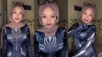 Sheii Trakter Cosplay Spiderwoman Ebot Viral Video by IXXX