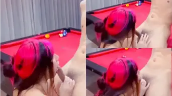 Tiktokers Ngentot di Tempat Billiard Video by FapHouse