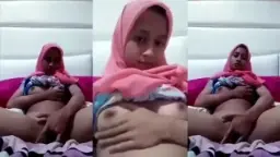 ABG HIJAB Colmek Sange Pengen Ewe Video by SangeLink