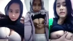 Viral Leni Jilbab Cantik Toket Gede Video by Indo18