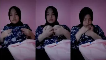 Viral Hijab Tiktokers Toket Super Jumbo
