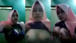 Jilbab 4_BG Pamer Toket Besar Video by PornGo