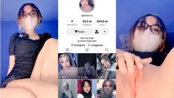 Tiktokers Hijab Cantik @Jetanz Colmek Viral Video by AVTub
