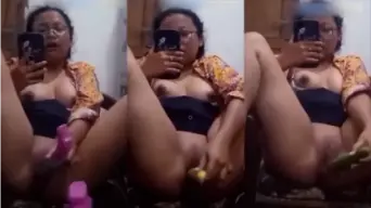 Syafira Daun Masih Muda SM_P Colmek Pake Timun Video by KingBokep