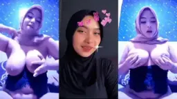 Jilbab Tobrut Mirip Tiktokers Cantik Viral Video by PlayBokep