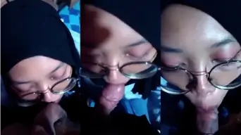 Kak Lara Ukhty Binal Penyepong Handal Video by Tube8
