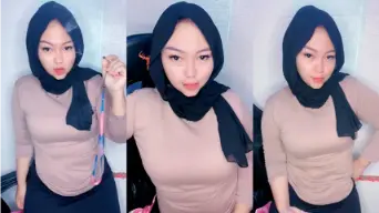 Kak Mawar Host Berhijab Binal Video by PornTrex