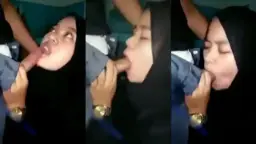 Hijabers Ketagihan Peju Sepong Kontol Video by Kompoz