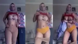 Premium Perawat Bandung Hijab Buka Baju Video by IXXX