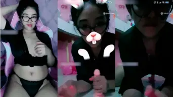 Kakak Nara San Omek Dildo Live